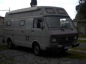 Auf dem Campingplatz von La Vesima