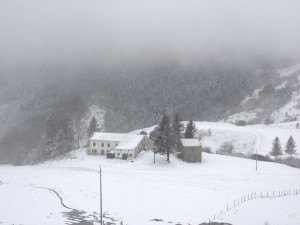 An der Wolkenuntergrenze